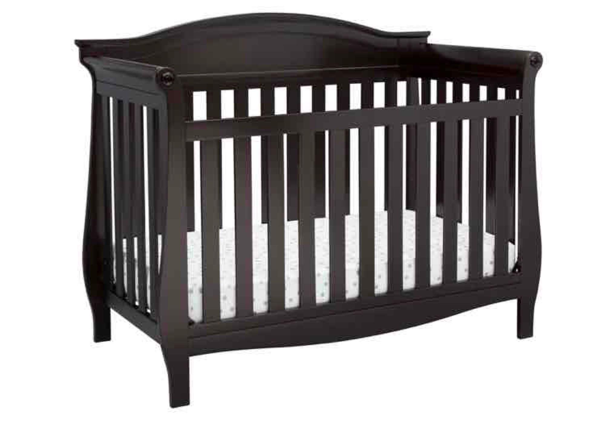 Delta Children 4-in-1 Convertible Crib Dark Chocolate