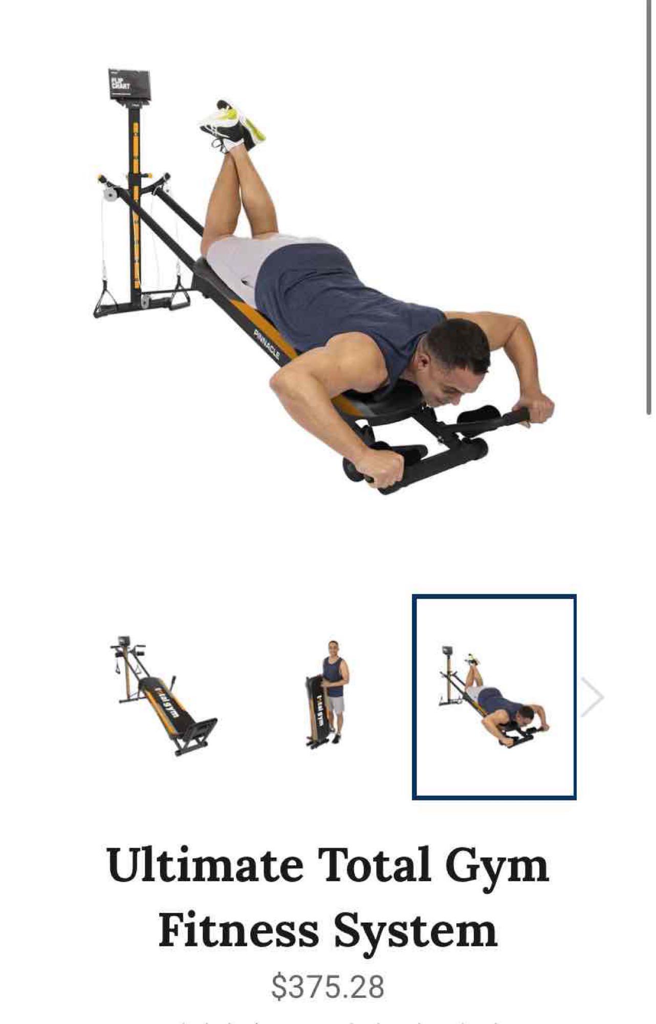 Ultimate Total Gym Fitness System