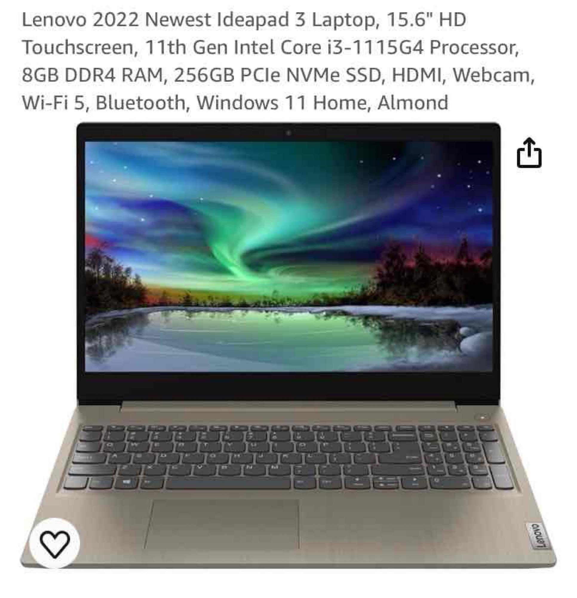 Lenovo 2022 Newest Ideapad 3 Laptop Windows 11