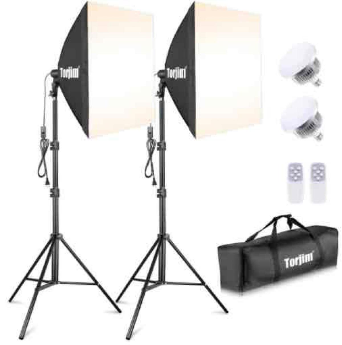 Torjim Softbox Lighting Kit