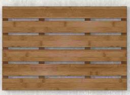 Bamboo Wooden Bath Floor Mat for Luxury Shower