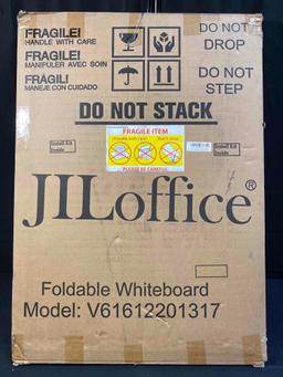 JILoffice Magnetic Foldable White Board 48 x 36 Inches