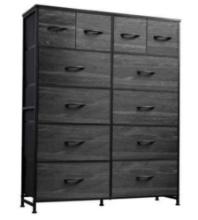 WLIVE Tall Dresser for Bedroom with 12 Drawers