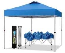 PHI VILLA Outdoor Pop up Canopy 10'x10' Tent Camping Sun Shelter