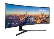 Samsung 49" 32:9 120 Hz Curved FreeSync HDR VA Gaming Monitor