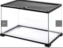 REPTI ZOO 15 Gallon Sized 20" x 12" x 14" Reptile Tank