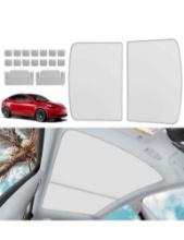 Roof Sunshades for Tesla Model Y 2024, Upgraded Sunroof Shade Sunshade Roof Sun Shade for Tesla