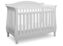 Delta Children 4-in-1 Convertible Crib Bianca White