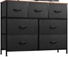 Dresser TV Stand 7 Drawer High Storage Cabinet