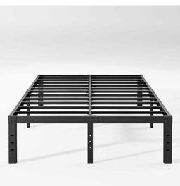 14 Inch King Bed Frame No Box Spring Needed, Metal Platform King Size Bed Frame, Heavy Duty, Easy