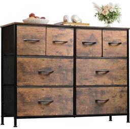 WLIVE Dresser for Bedroom with 8 Drawers