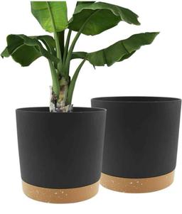 QCQHDU Plant Pots Set of 2 Pack, 12 inch