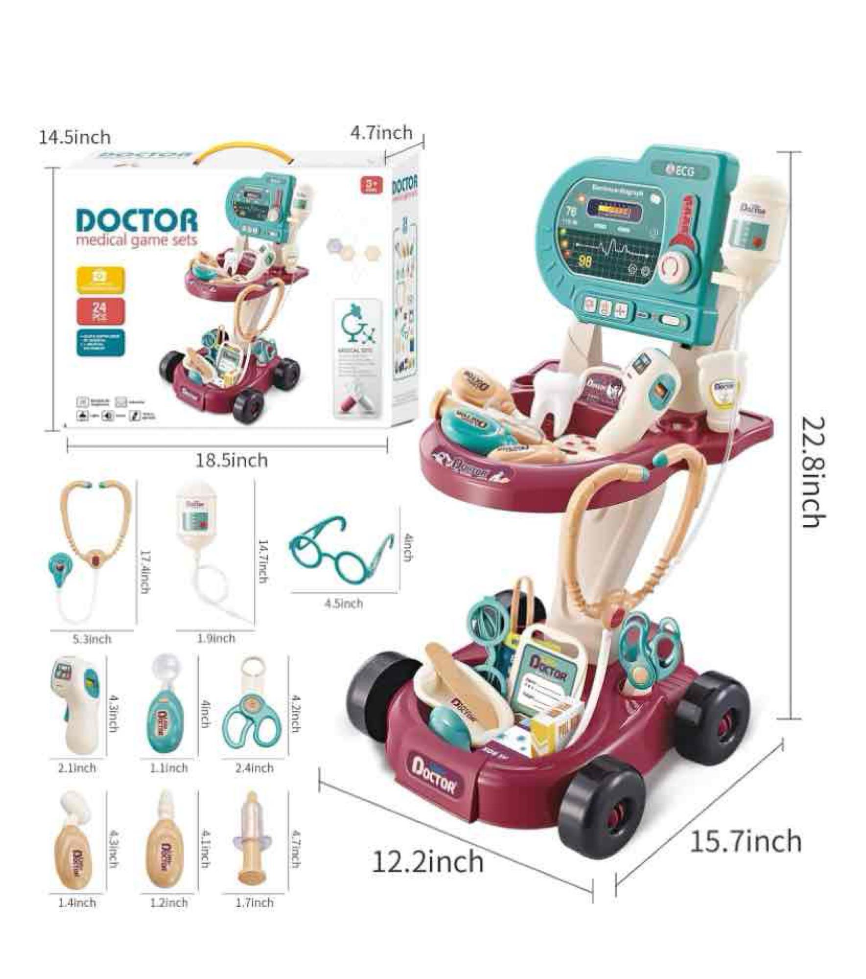 Deejoy Toy Doctor Kit for Kids