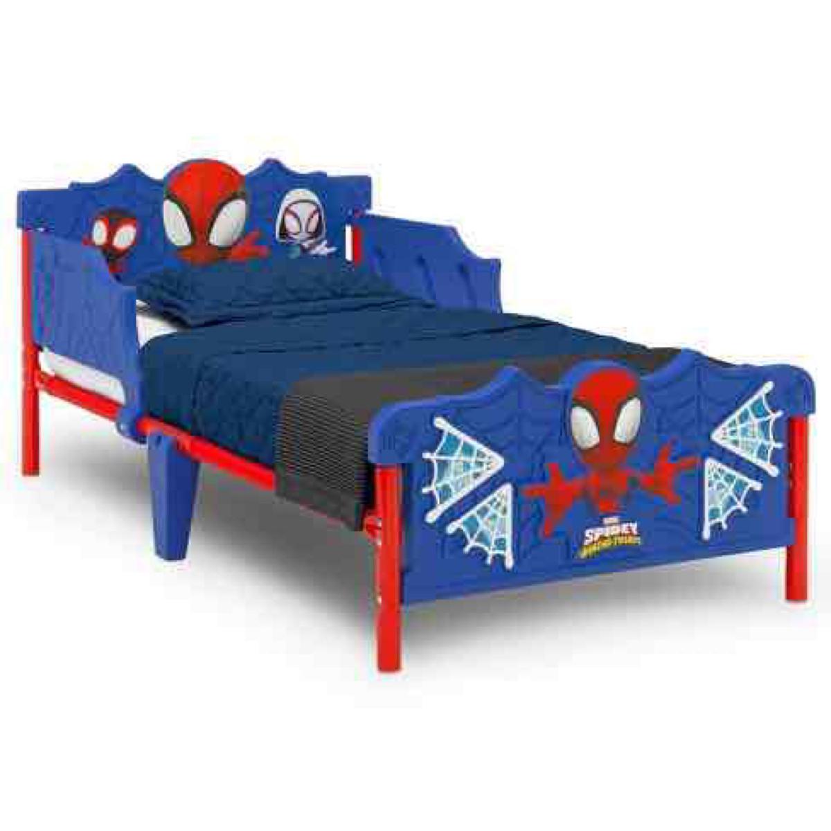 Delta Children Disney Junior Marvel Spidey and His Amazing Friends Toddler Bed