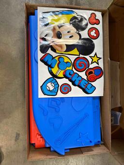 Delta Children Mickey Mouse Plastic Sleep and Play Toddler Bed