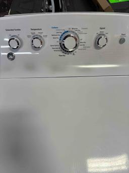 GE - 7.2 Cu. Ft. Electric Dryer - White