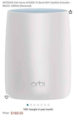 NETGEAR Orbi Home AC3000 Tri-Band WiFi