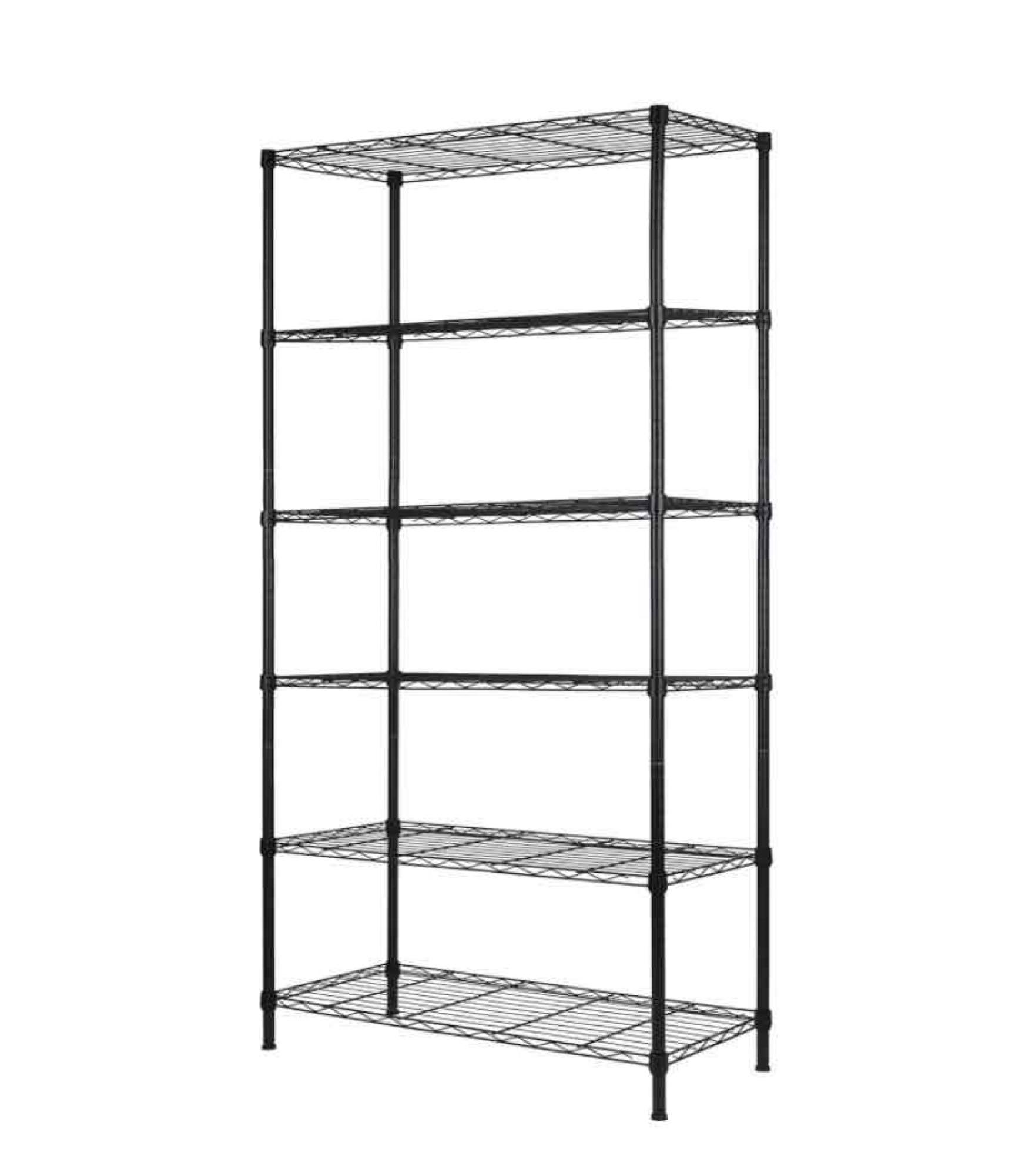 REGILLER 6-Wire Shelving Metal Storage Rack