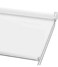 ChrisDowa 100% Blackout Roller Shade, Window Blind with Thermal Insulated, UV Protection Fabric.