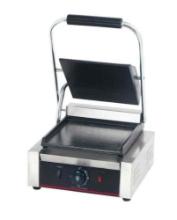 Commercial Panini Press With Grooved Grill Maker