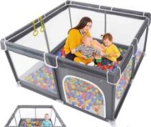 Grobeybees Playpen for Babies and Toddlers