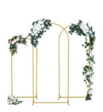 Shimeyao 3Pcs Metal Arch Backdrop Stand