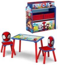 Delta Children Marvel Spidey and His Amazing Friends 4-Piece Toddler Playroom Set