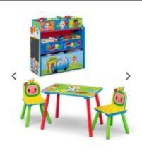 CoComelon 4-Piece Toddler Playroom Set by Delta Children