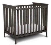 Simmons Kids Monterey Mini Crib with Mattress