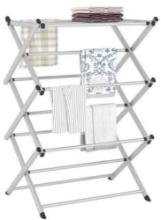 FKUO Household Indoor Folding Clothes Drying Rack