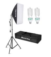 MOUNTDOG Softbox Photography Lighting Kit