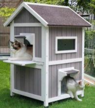 Rockever Outdoor Cat House, 2