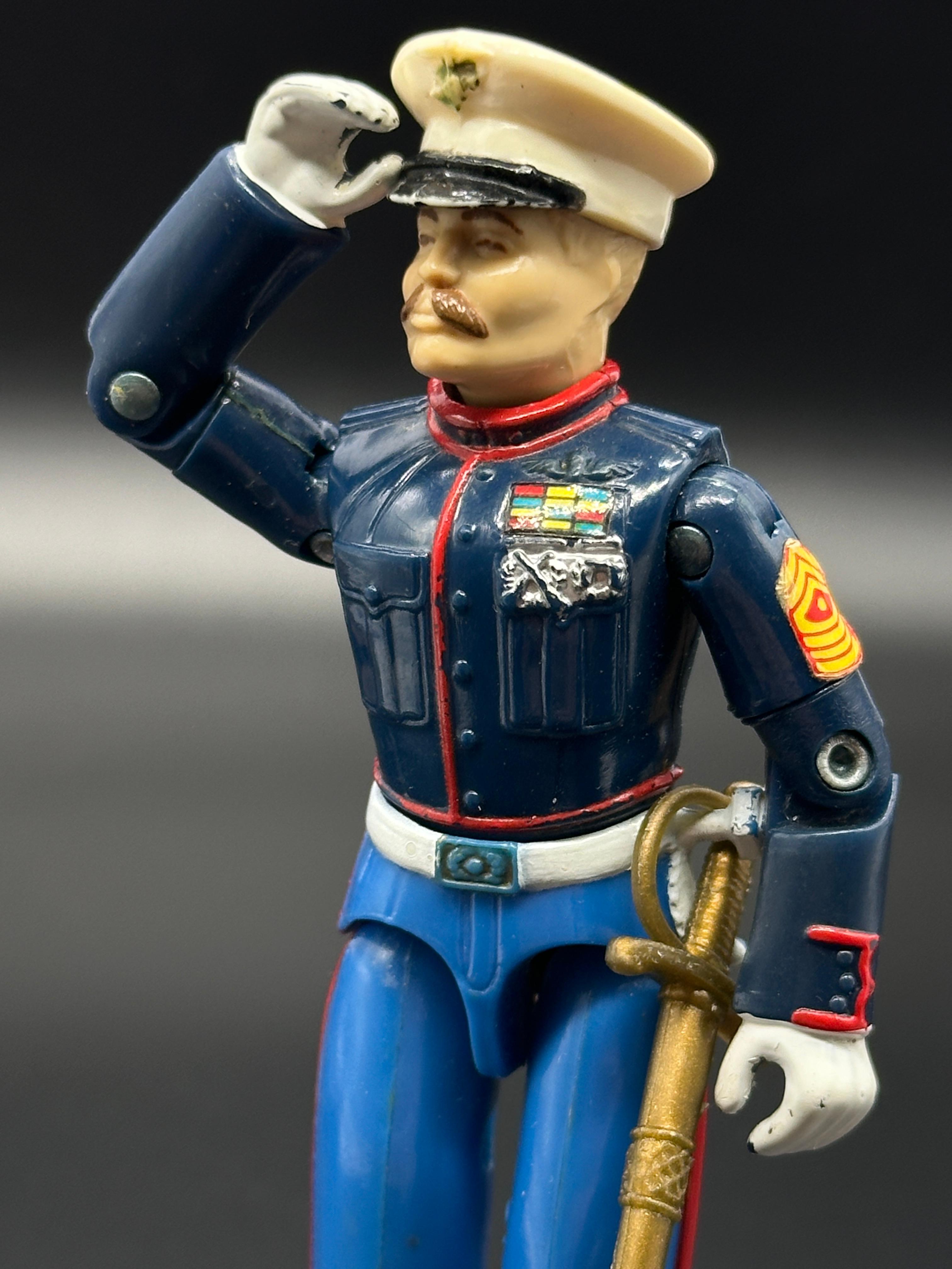 1987 G.I. Joe A Real American Hero Gung-Ho (Marine Dress Blues)