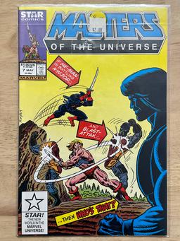 (7) Misc. Vintage DC and Star Comics - Masters of The Universe Comics