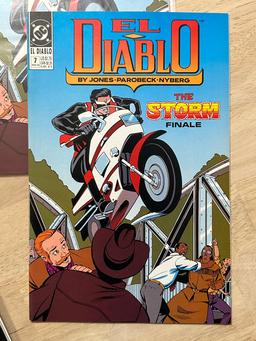 (8) Misc. DC- Azrael and El Diablo Comics