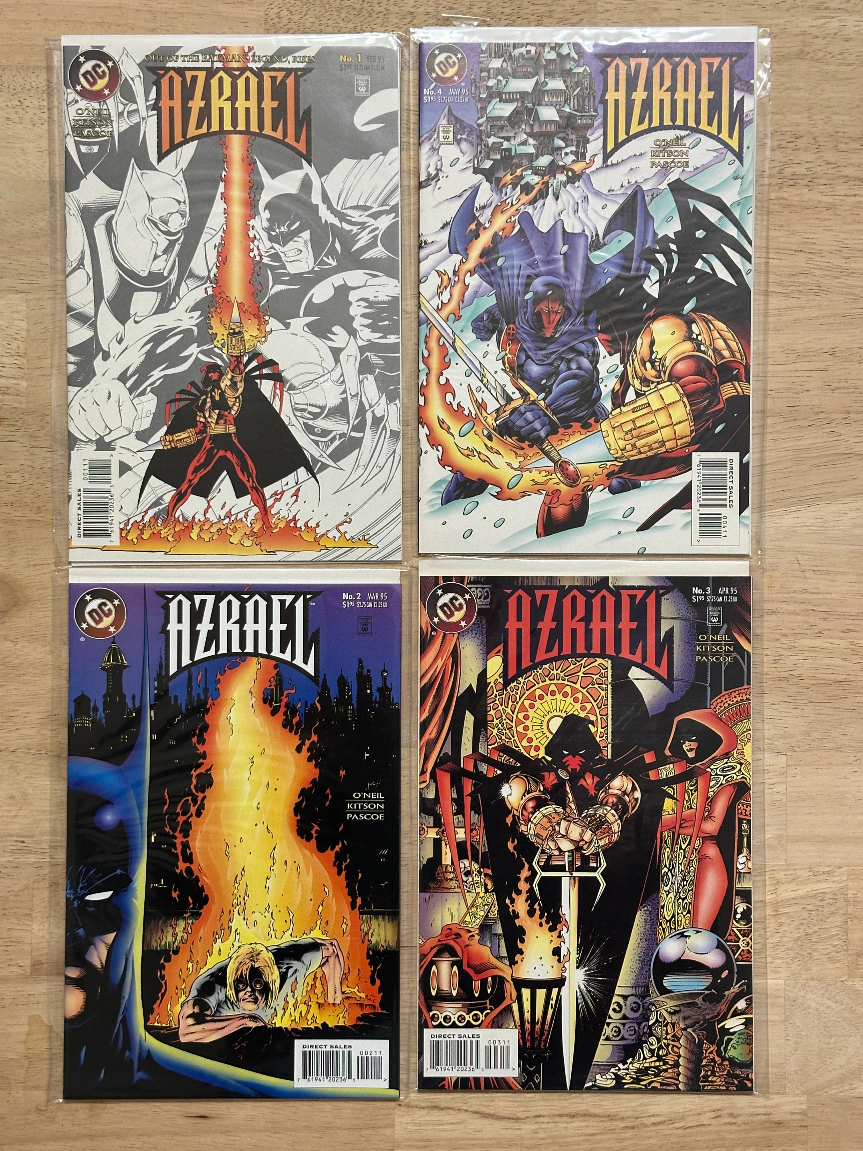 (8) Misc. DC- Azrael and El Diablo Comics