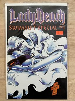 (7) Misc. Lady Death and Angela Comics