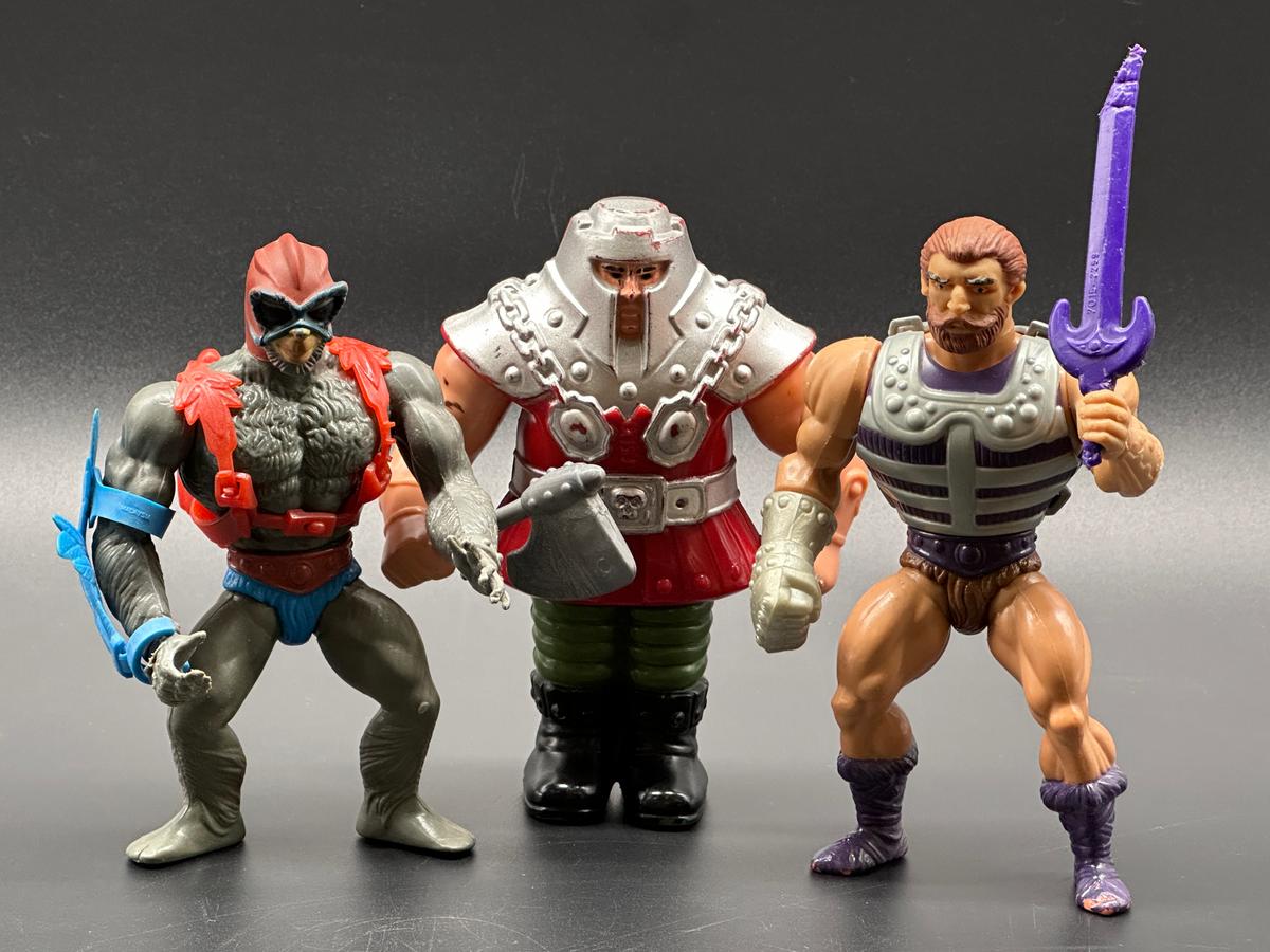 Vintage 80s Mattel Masters of The Universe Figures