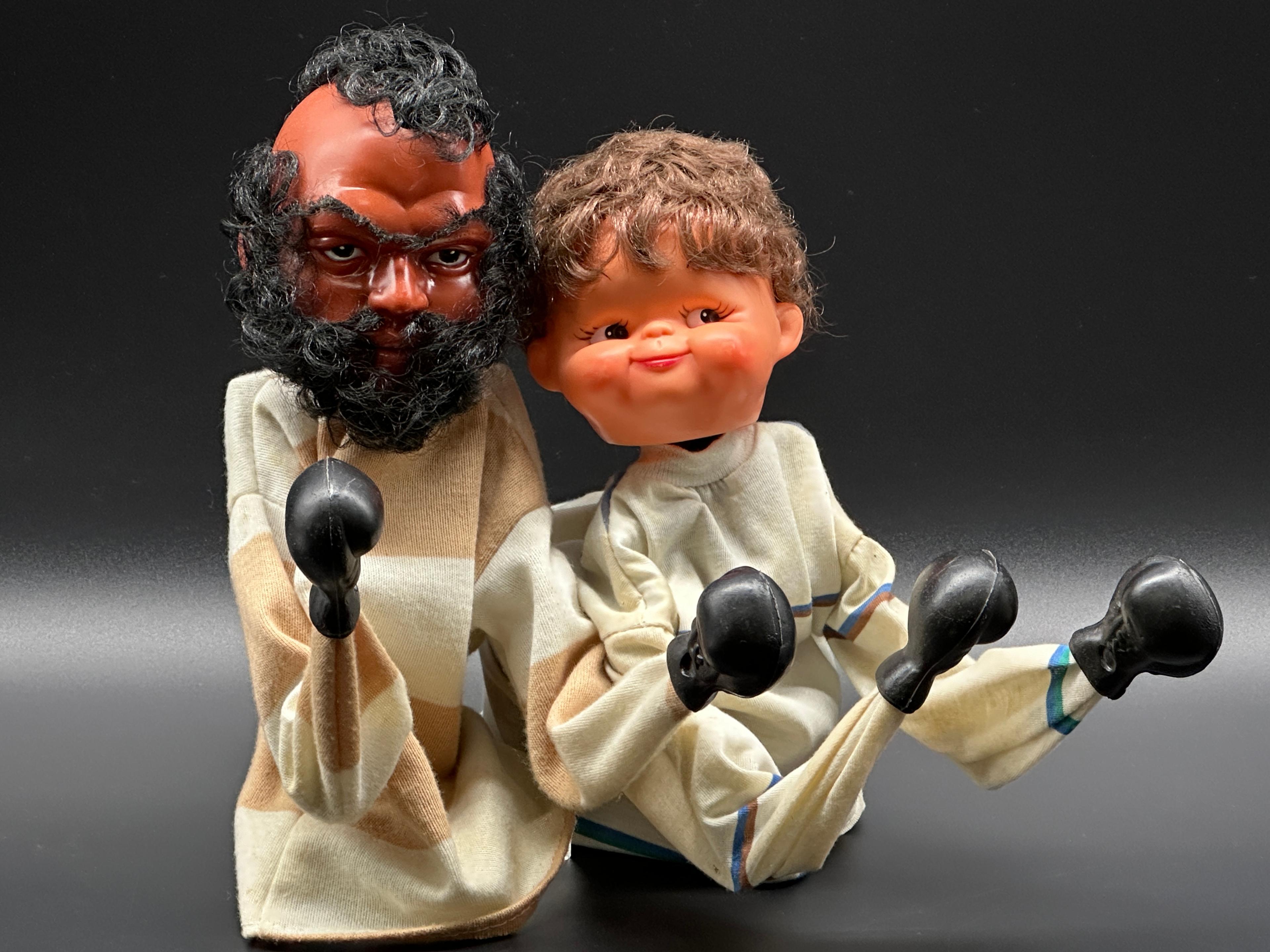 Vintage Punching Puppets