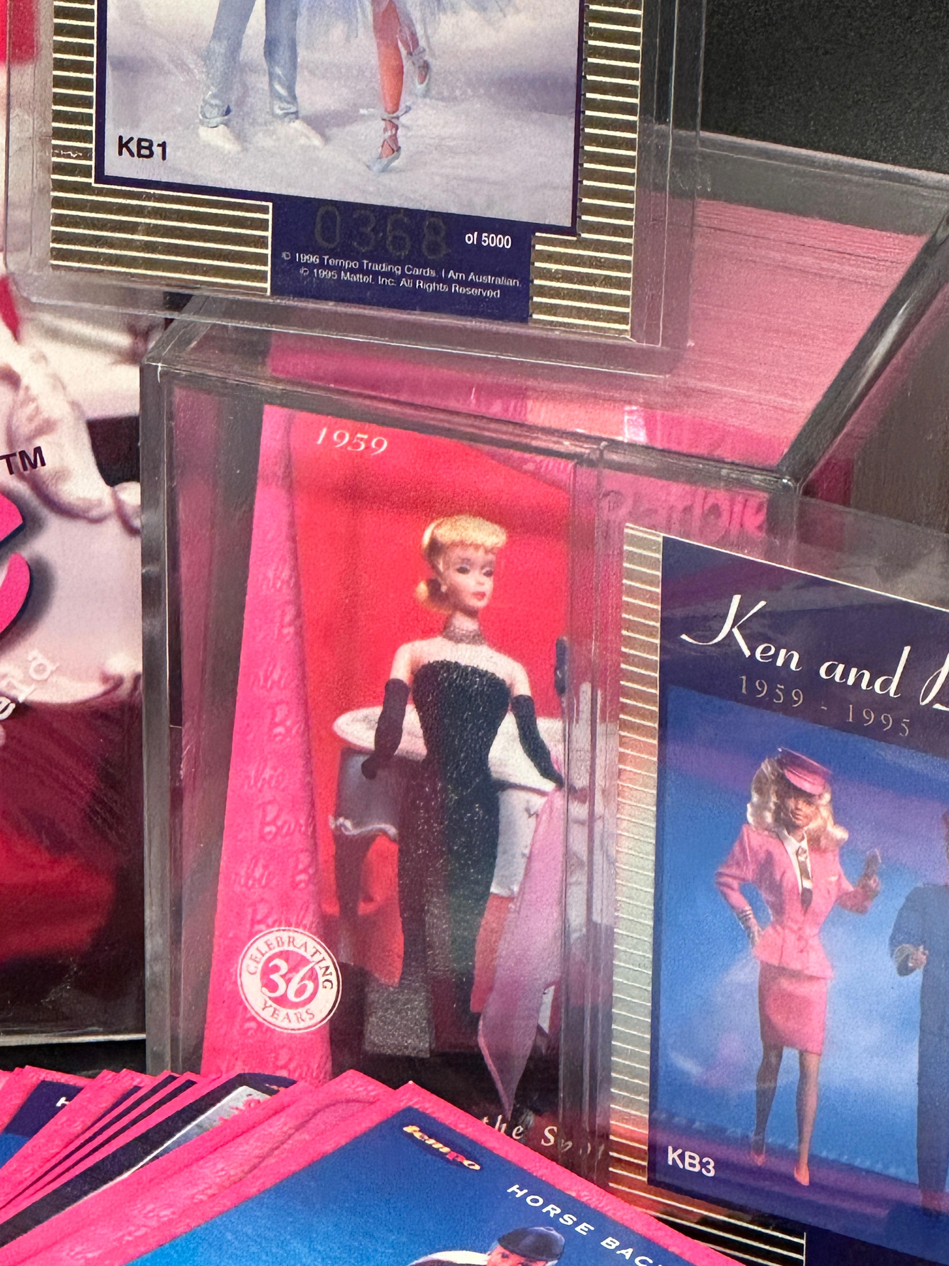 Vintage Ken & Barbie Collector's Cards