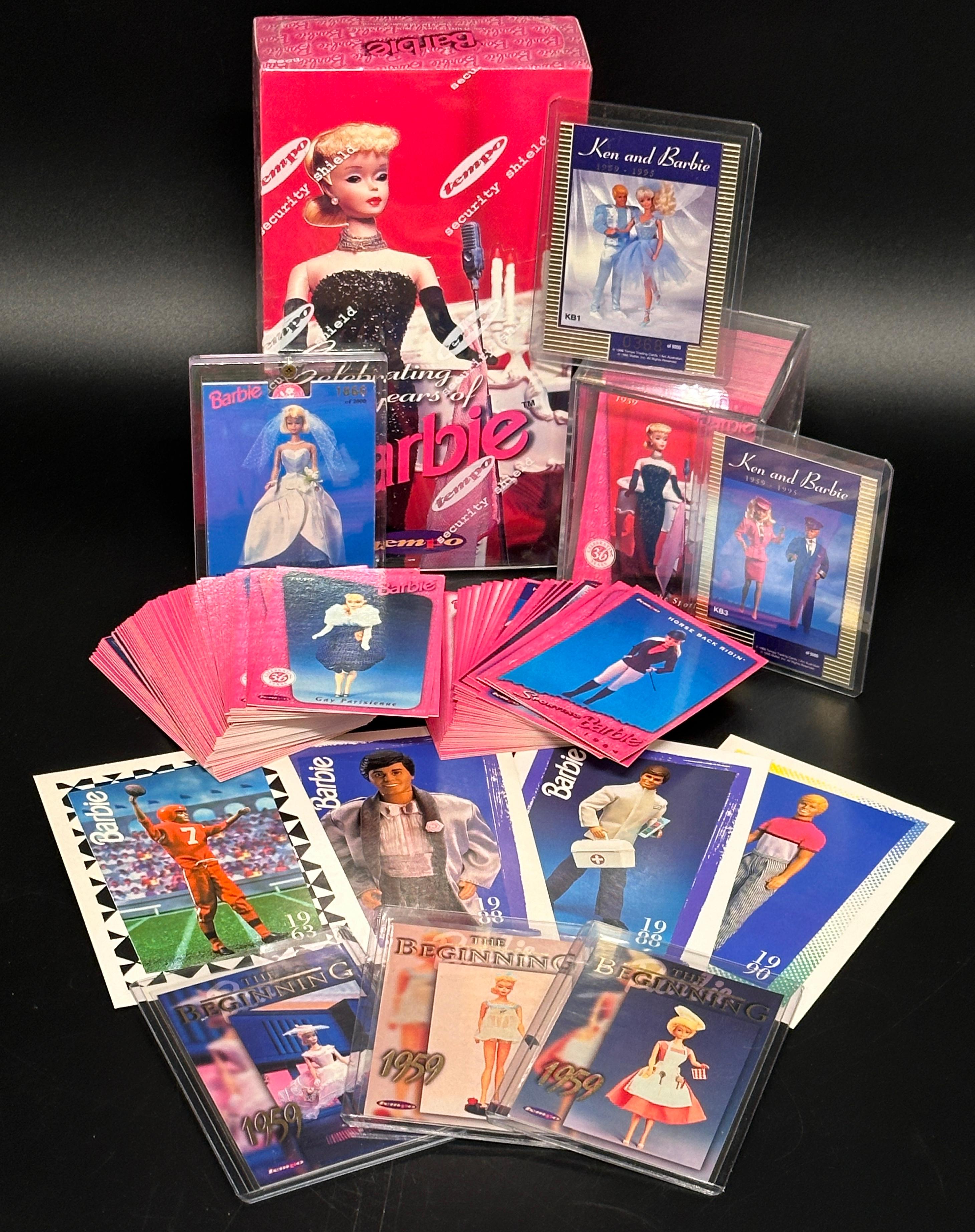 Vintage Ken & Barbie Collector's Cards