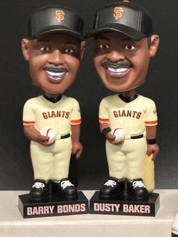 Assorted San Francisco Giants Baseball Bobbleheads