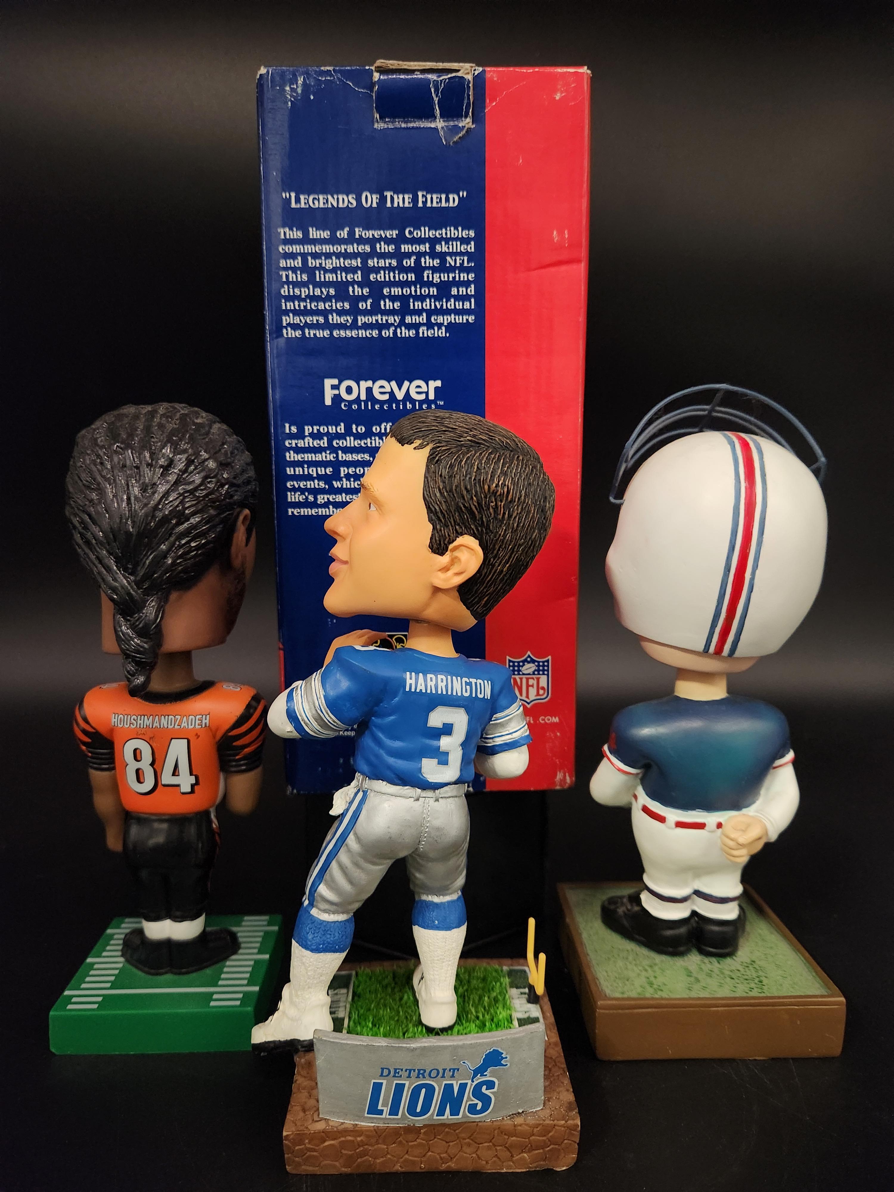 Assorted Football Bobbleheads