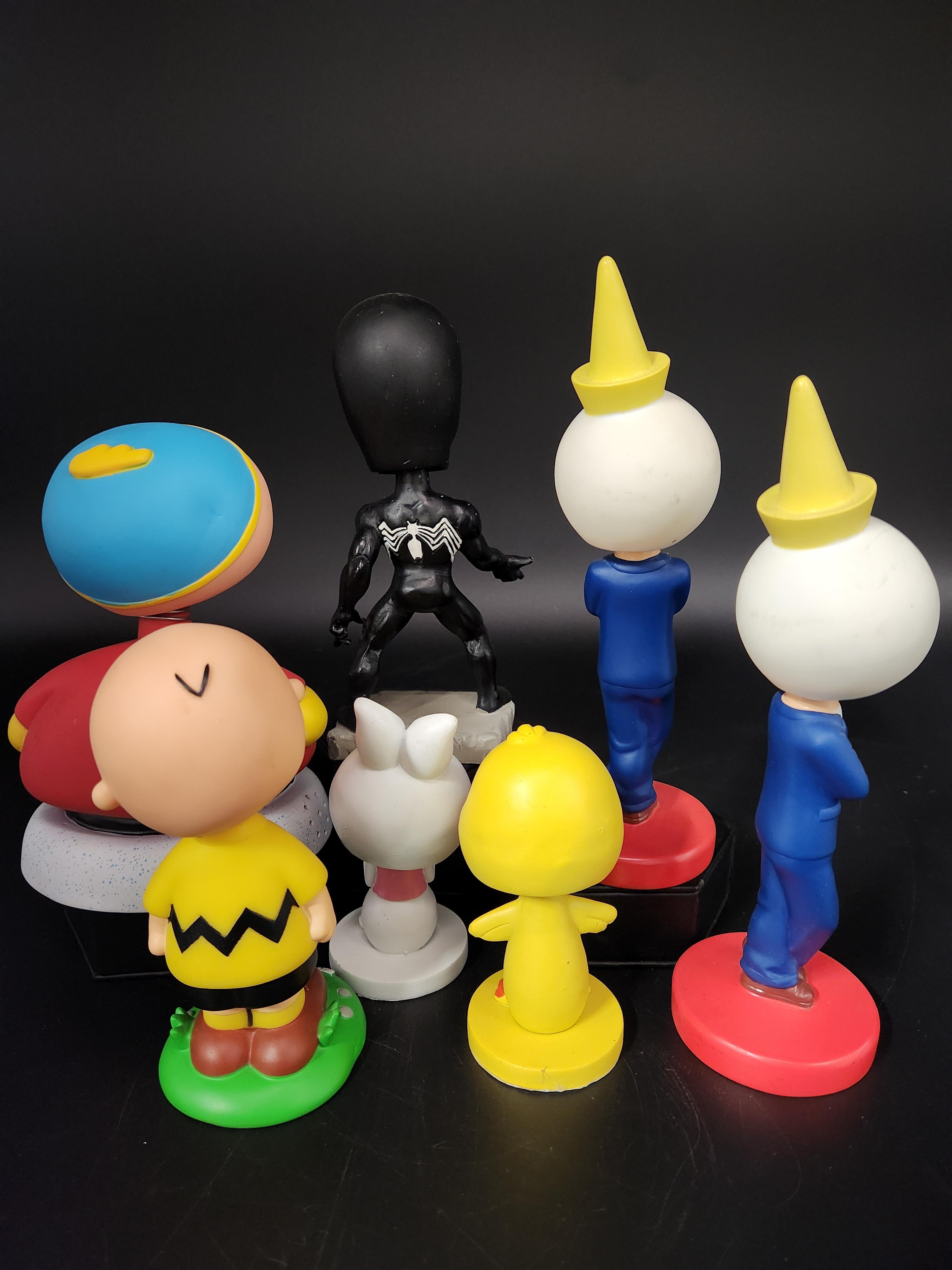 Assorted Cartoon Bobbleheads