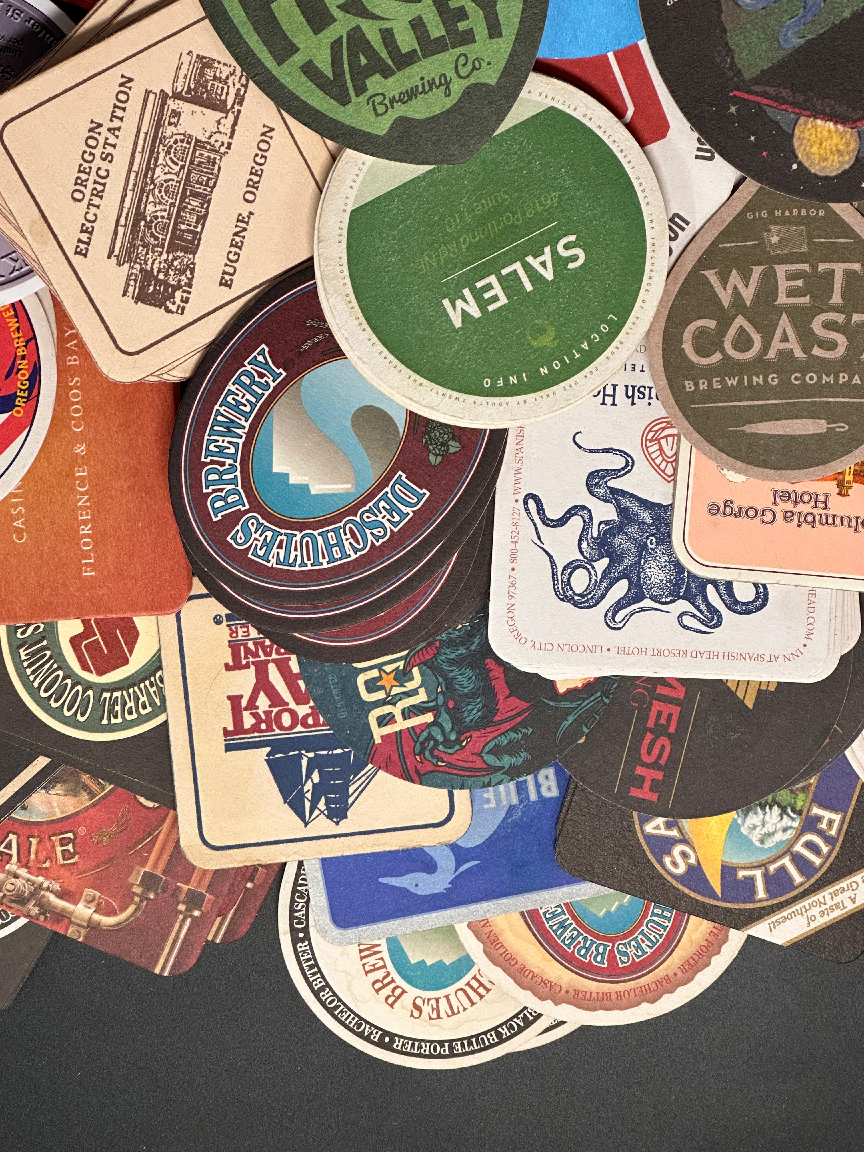 Assorted Beer Mats/Coasters.