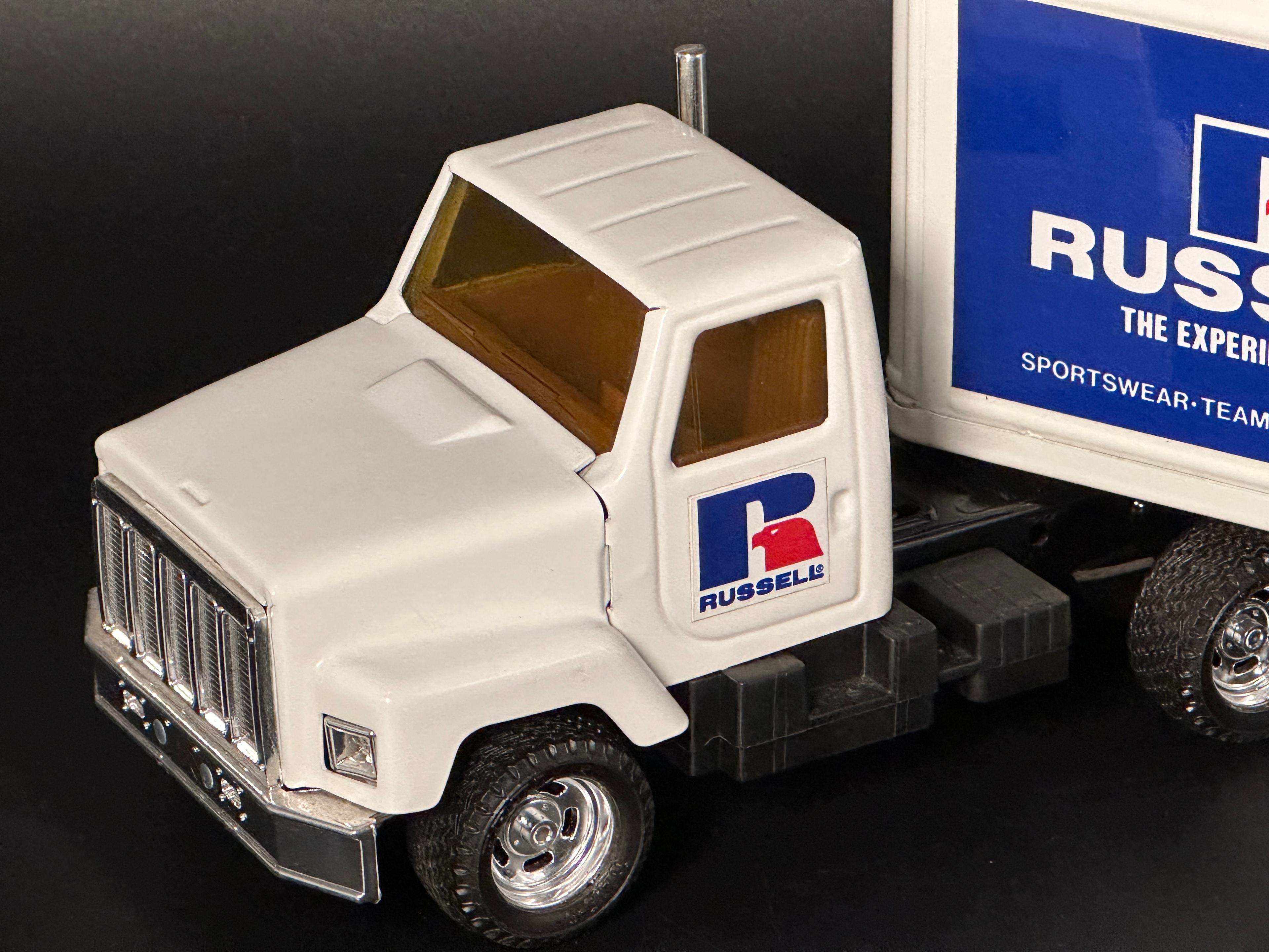 ERTL Russell Advertising Die Cast Truck and Trailer