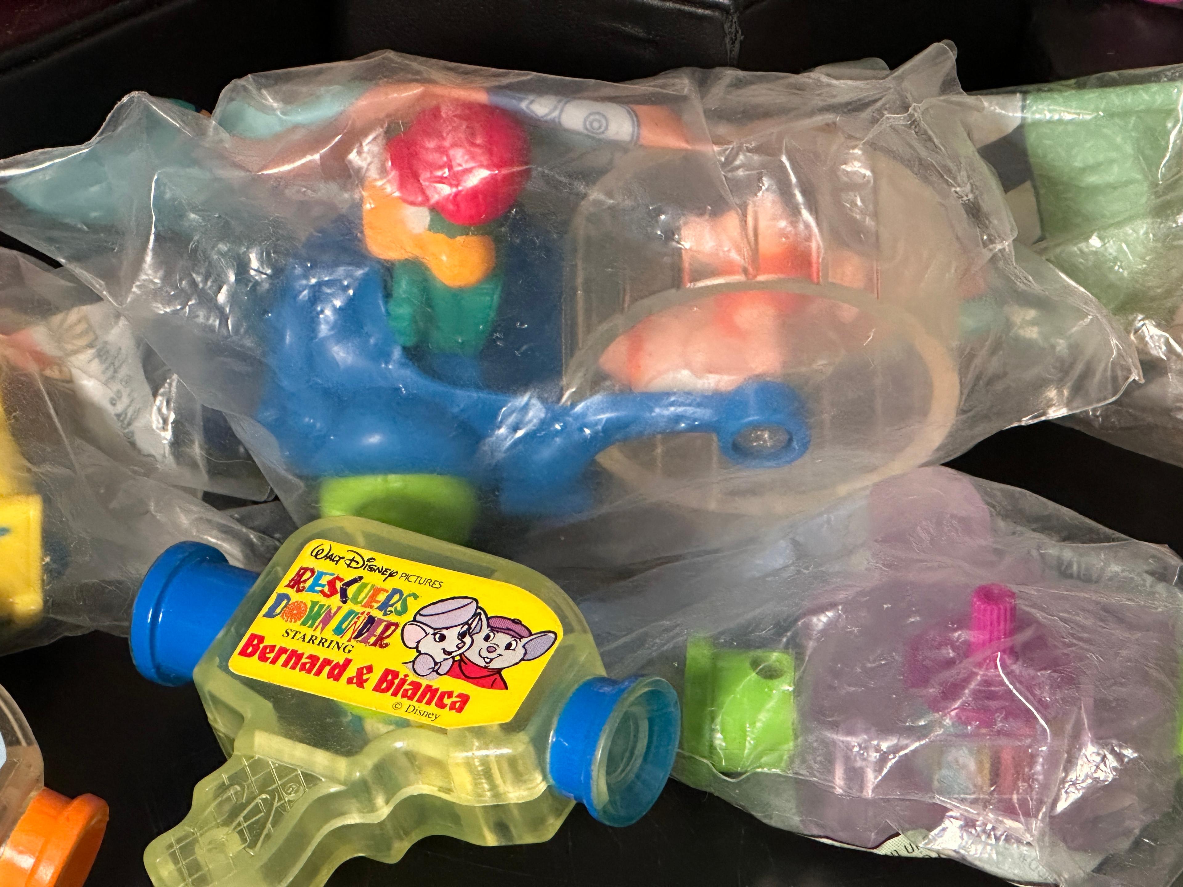 Looney Tunes and The Rescuers McDonalds Happy Meal Toys