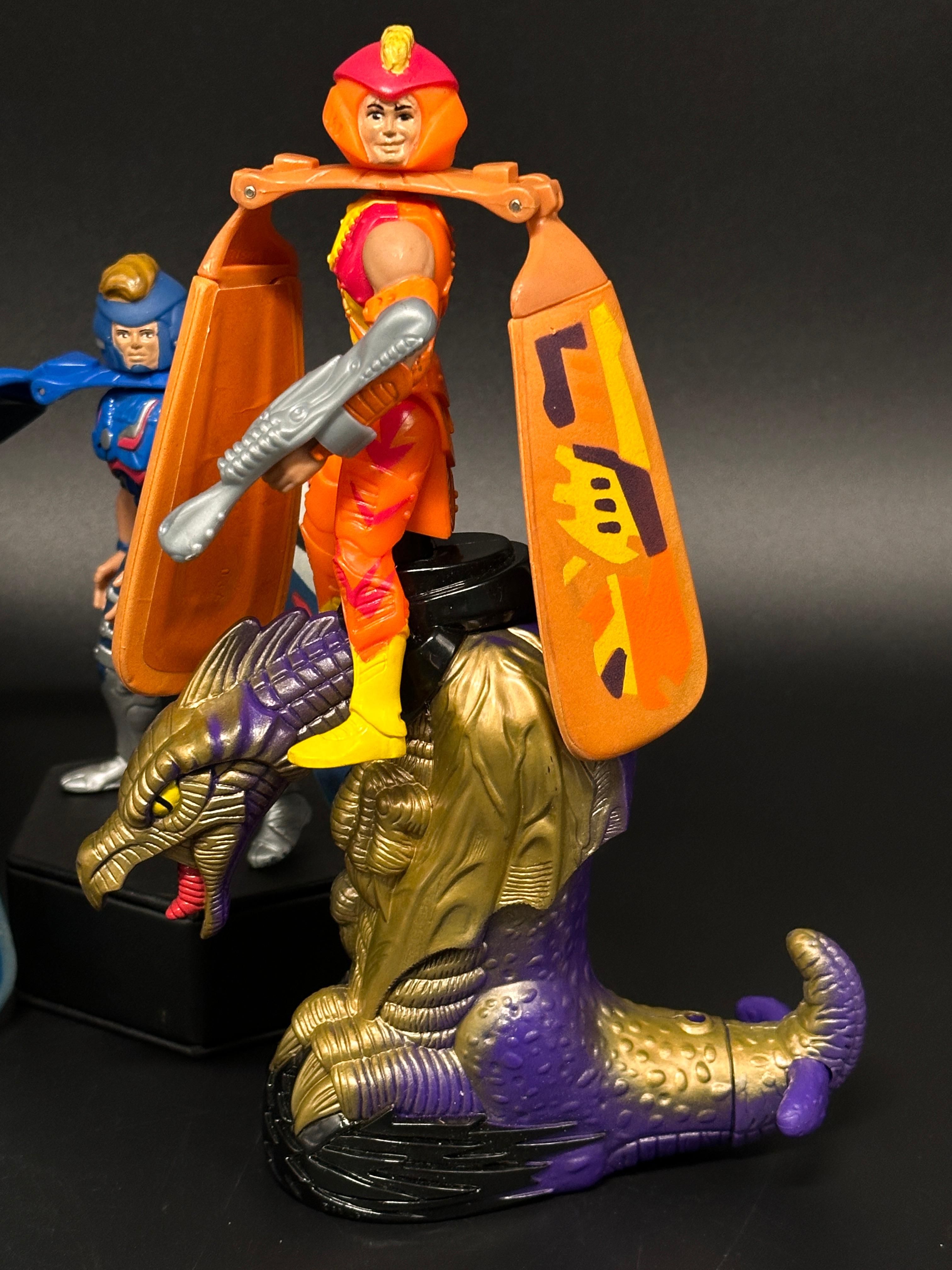 Misc. Dragon Flyz Action Figures and Dragon Launchers