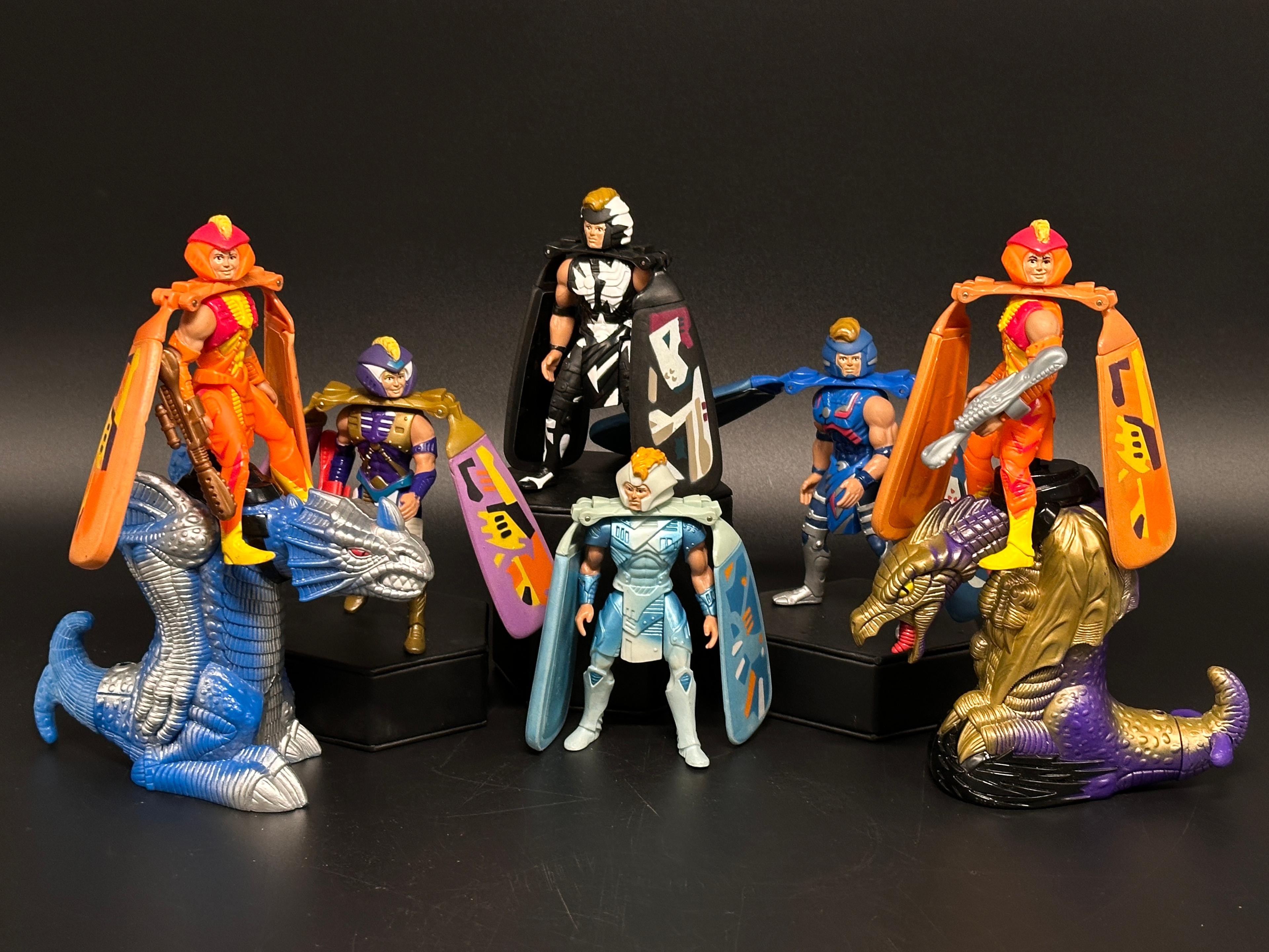 Misc. Dragon Flyz Action Figures and Dragon Launchers