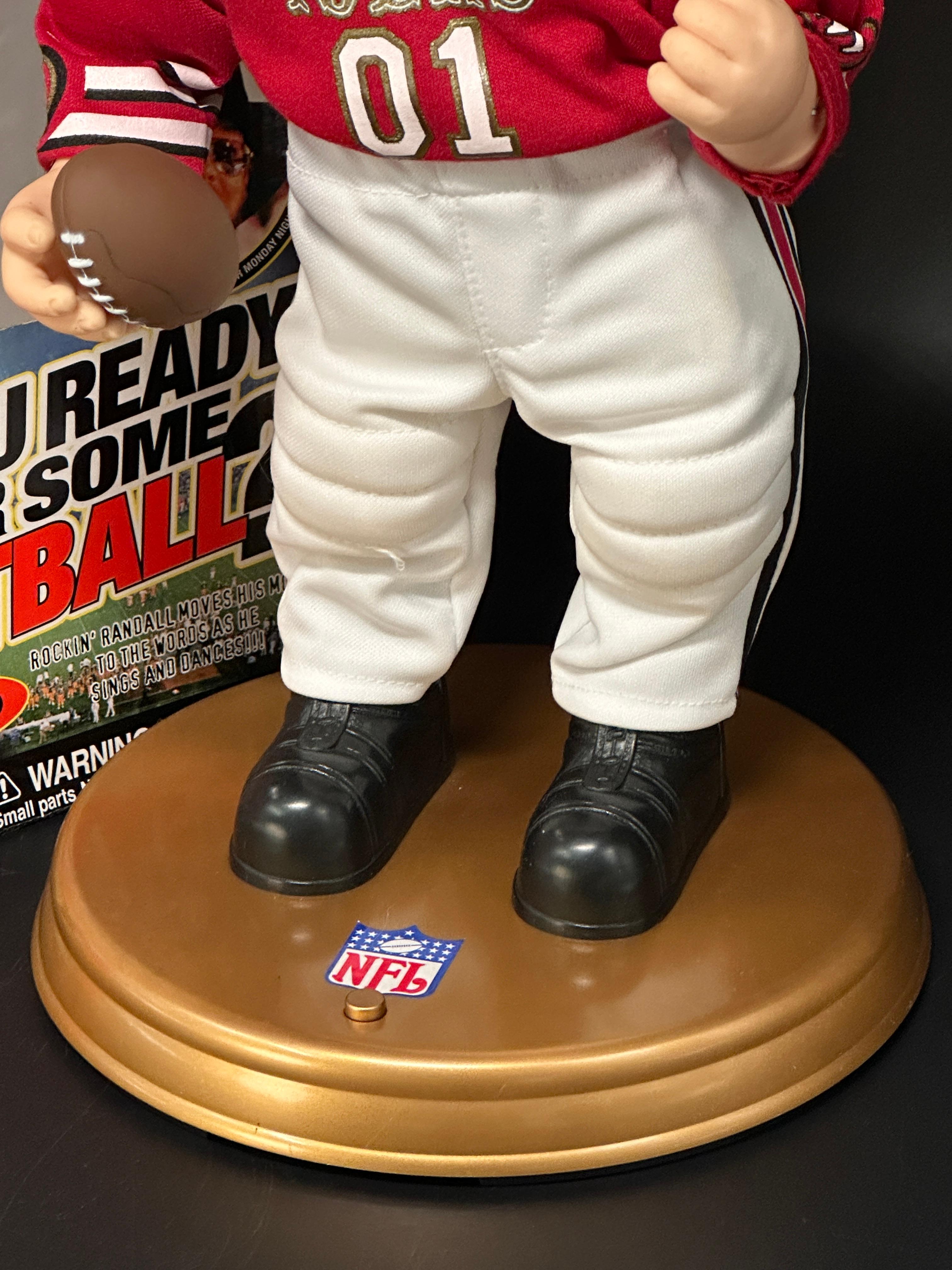 NFL San Francisco 49ers Rockin Randall Dancing Figure Doll